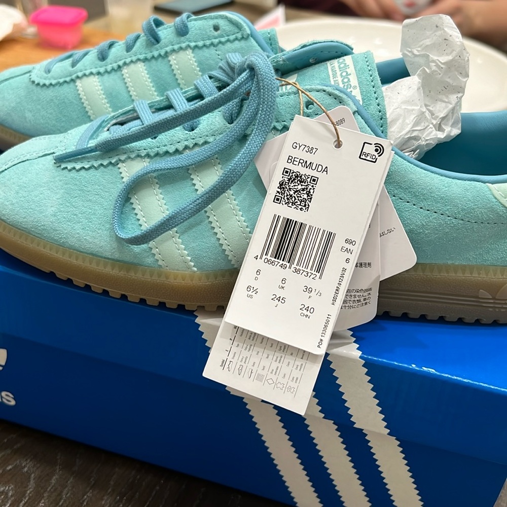 Adidas Bermuda Easy Mint & Ice Mint